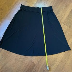 IN Studio black skirt 2X